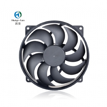 12025 DC round frame axial flow fan